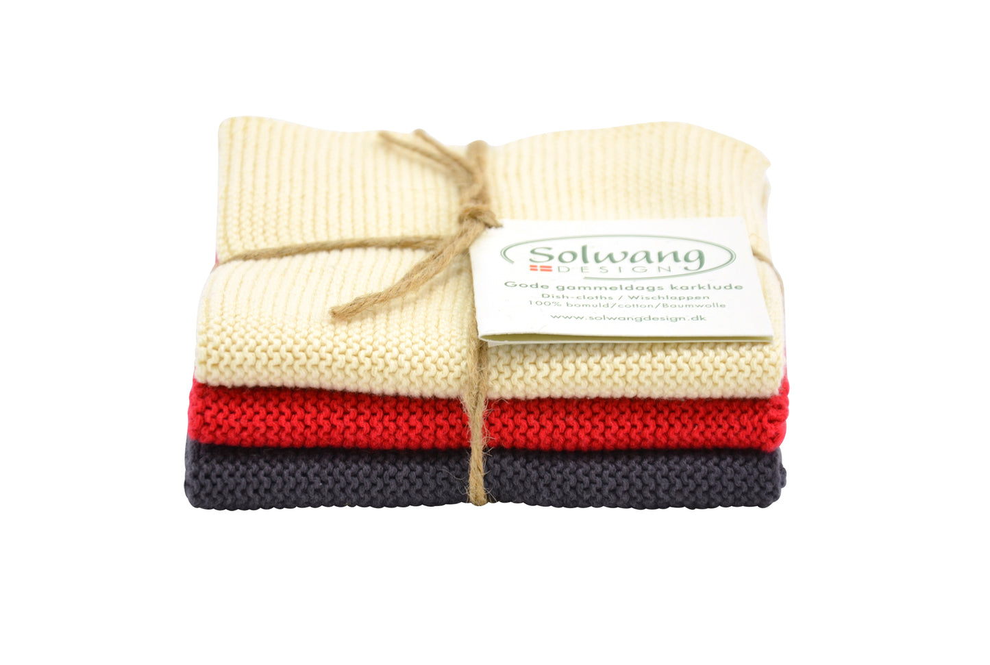 Solwang Wischtuch 3er Set  25x25 cm