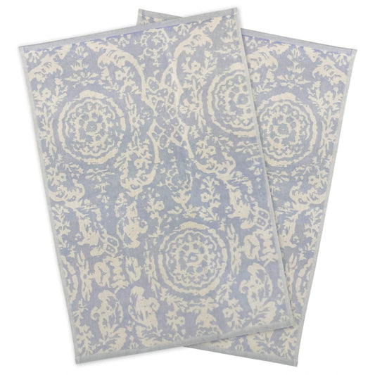 2er Set, Geschirrtuch blau