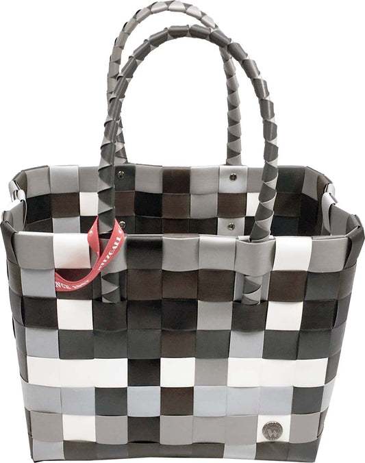 5010-03 Witzgall Einkaufskorb ICE BAG Shopper mehrfarbig (schwarz-grau-weiß)
