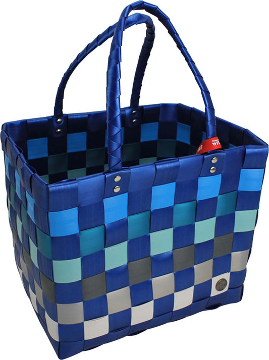 5010-43 Witzgall Einkaufskorb ICE BAG Shopper mehrfarbig (blau-grau)
