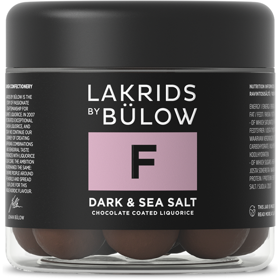 FaS705 Lakrids by Bülow DARK & SEA SALT Small F