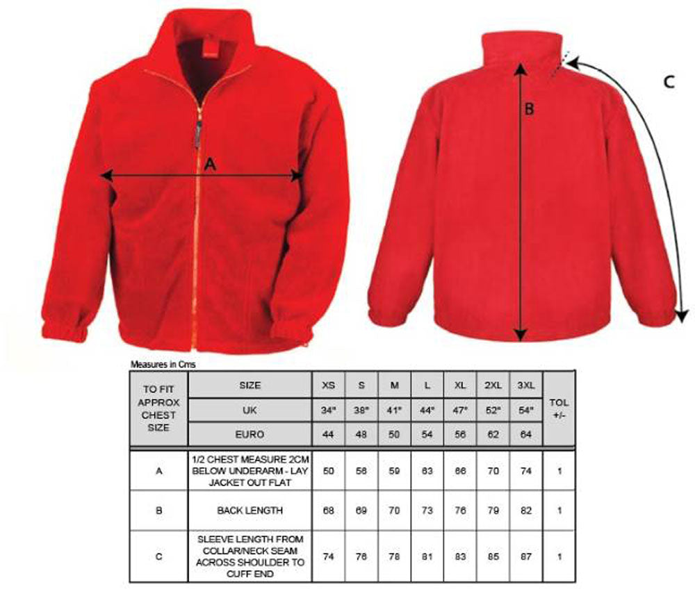 Result Polartherm™ Active Fleece Jacke RT36