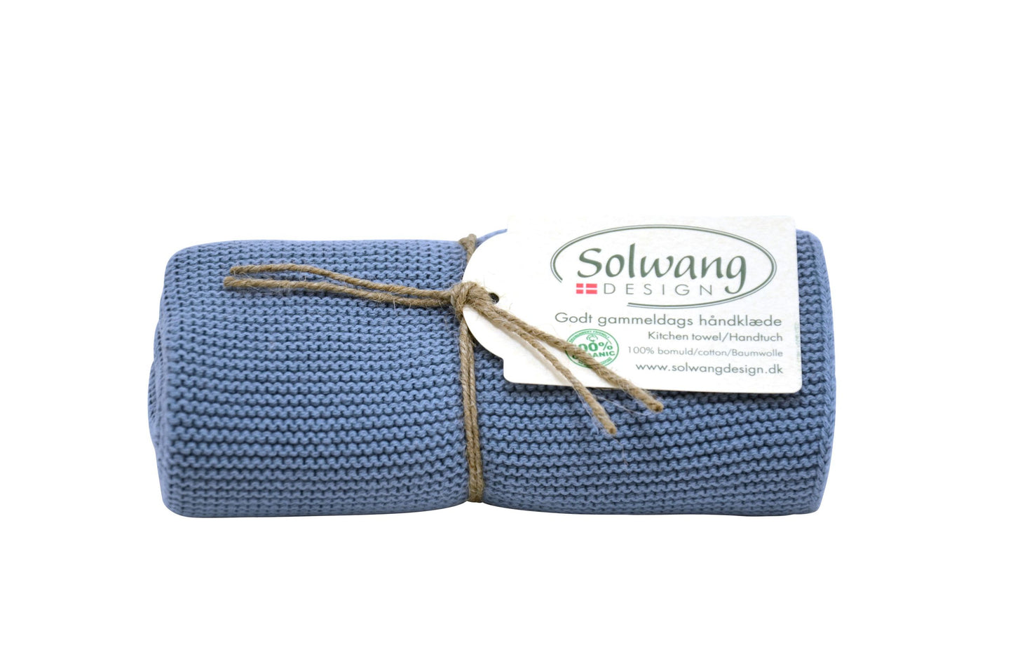Solwang gestricktes BIO Handtuch 32 x 47 cm