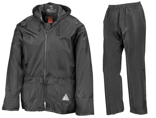Regenanzug RT95 Jacke und Hose Set Regen Anzug wasserdicht