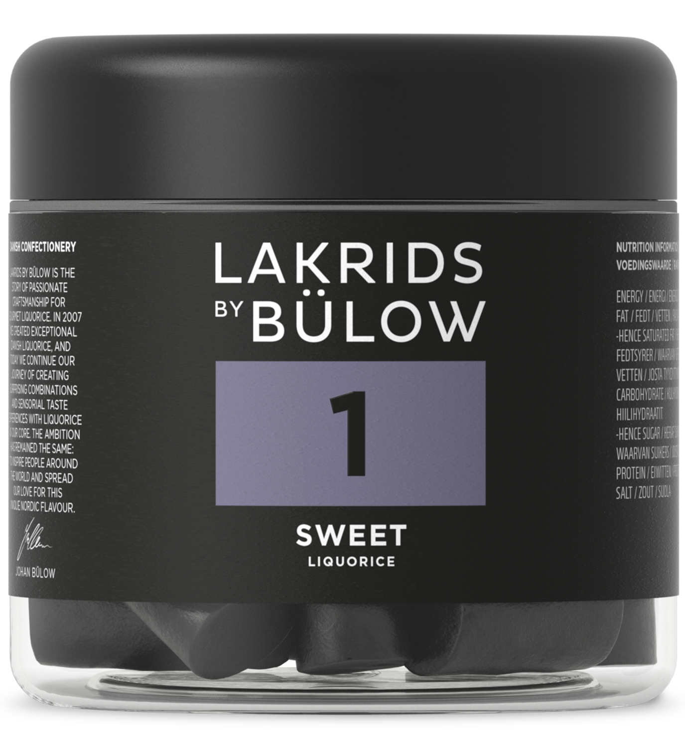 FaS707 Lakrids by Bülow NO. 1 – SWEET LIQUORICE