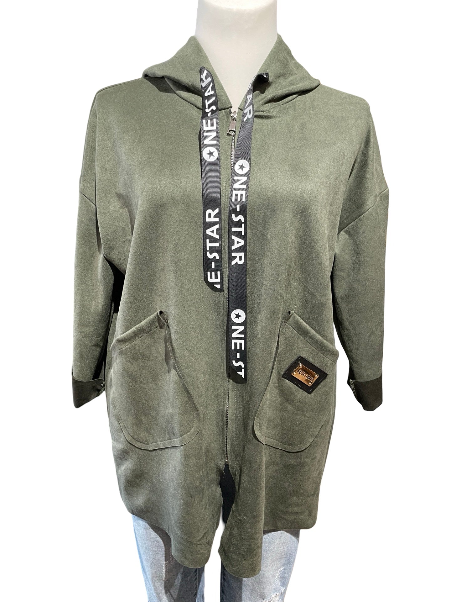 FaS578 Jacke Velouroptik