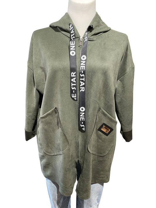 FaS578 Jacke Velouroptik