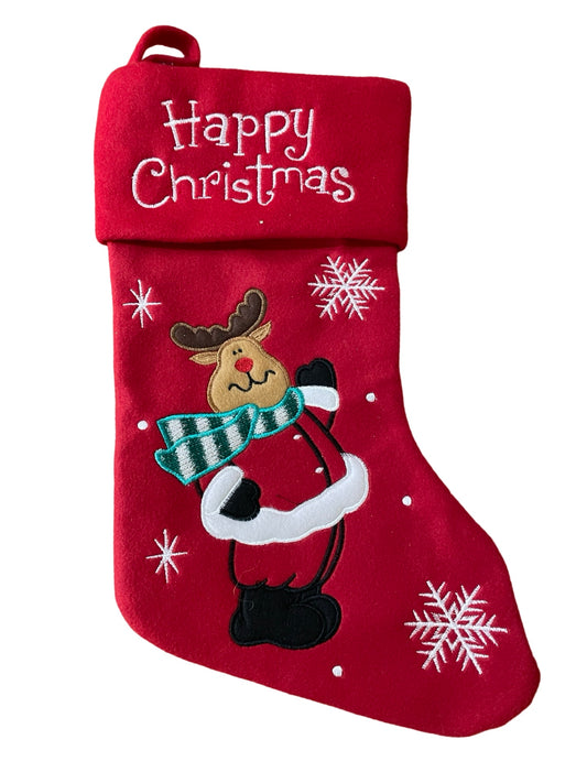 FaS720 Weihnachtsstrumpf rot