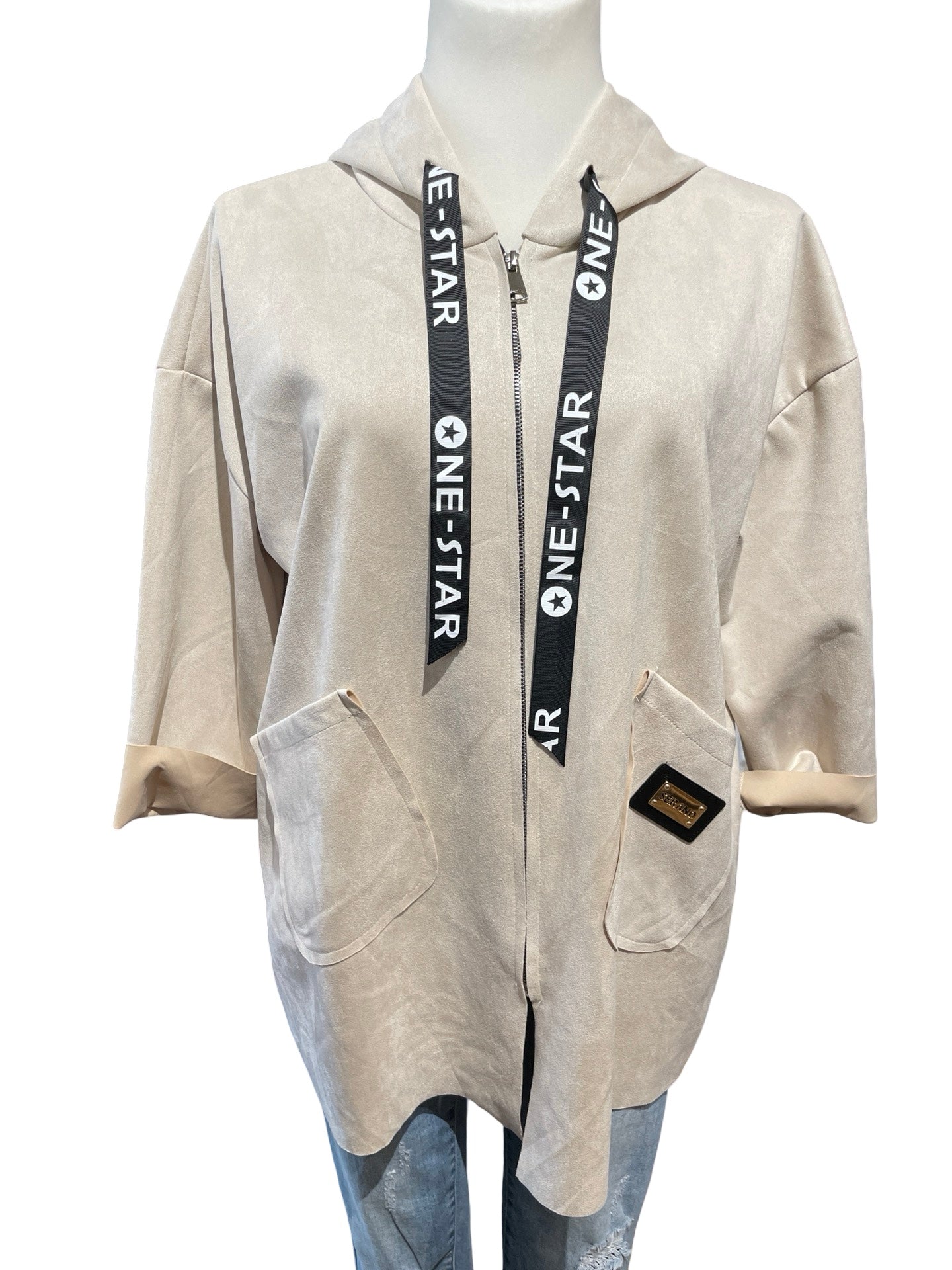 FaS578 Jacke Velouroptik