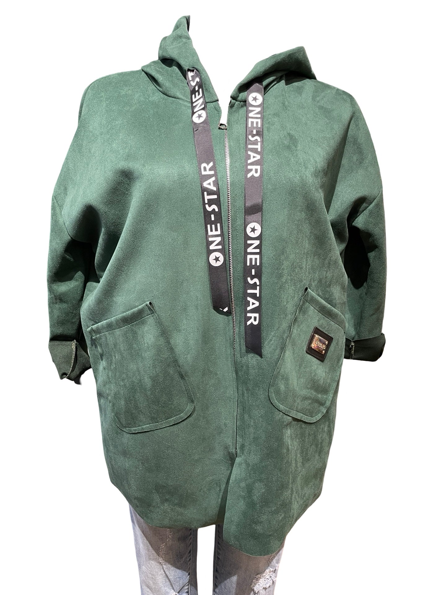 FaS578 Jacke Velouroptik