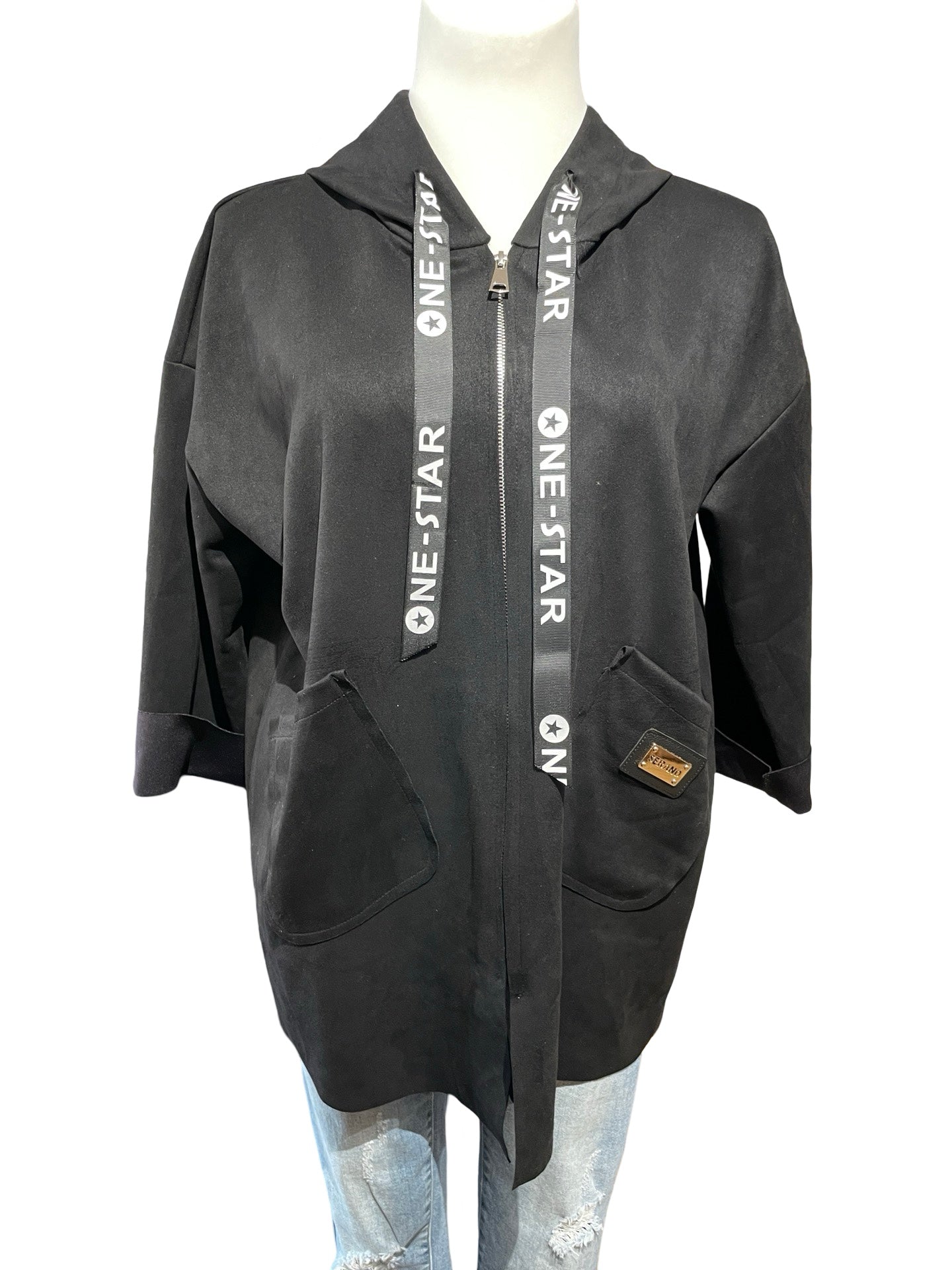 FaS578 Jacke Velouroptik