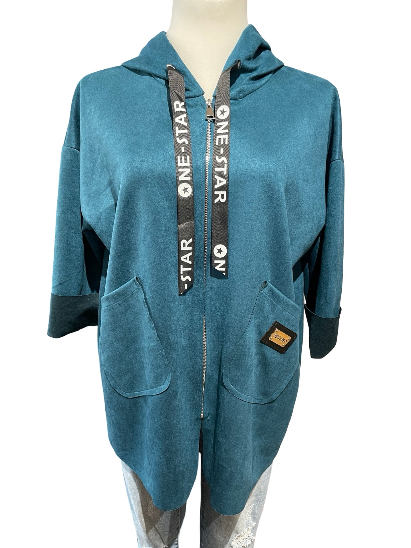 FaS578 Jacke Velouroptik