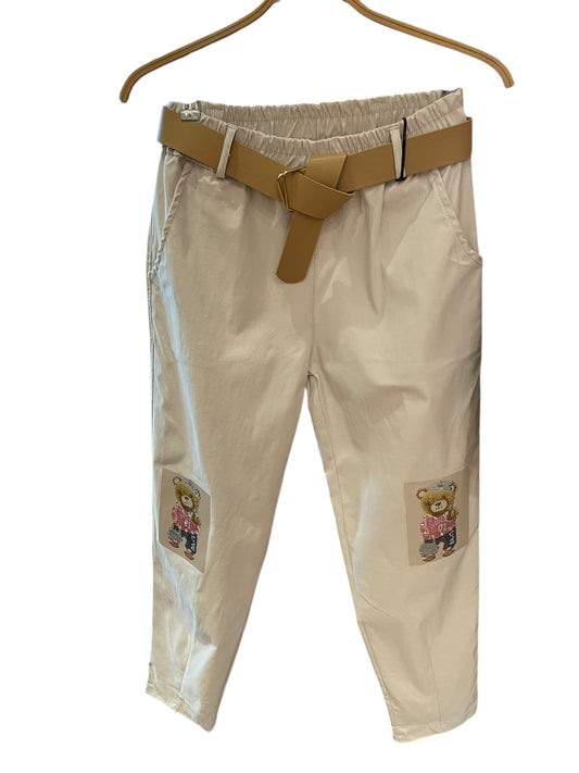 FaS794 Chino Hose mit Teddy