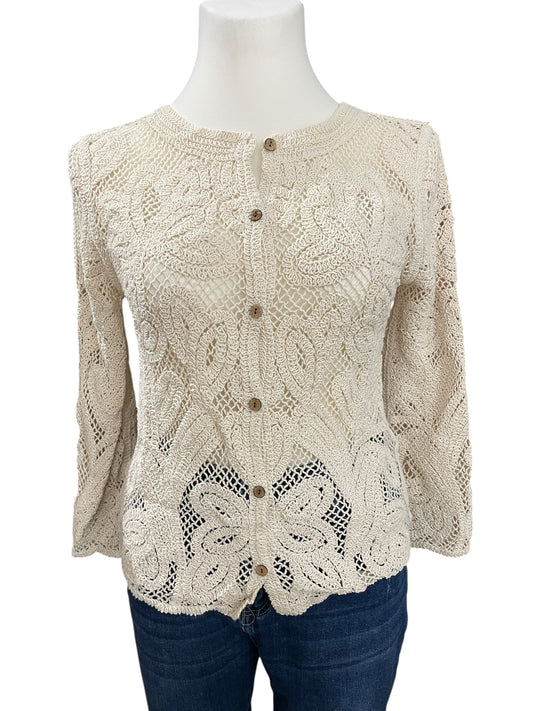 976 süßer Häkel Cardigan