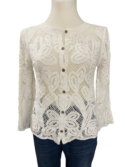 976 süßer Häkel Cardigan