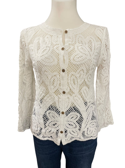 976 süßer Häkel Cardigan