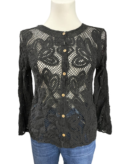 976 süßer Häkel Cardigan