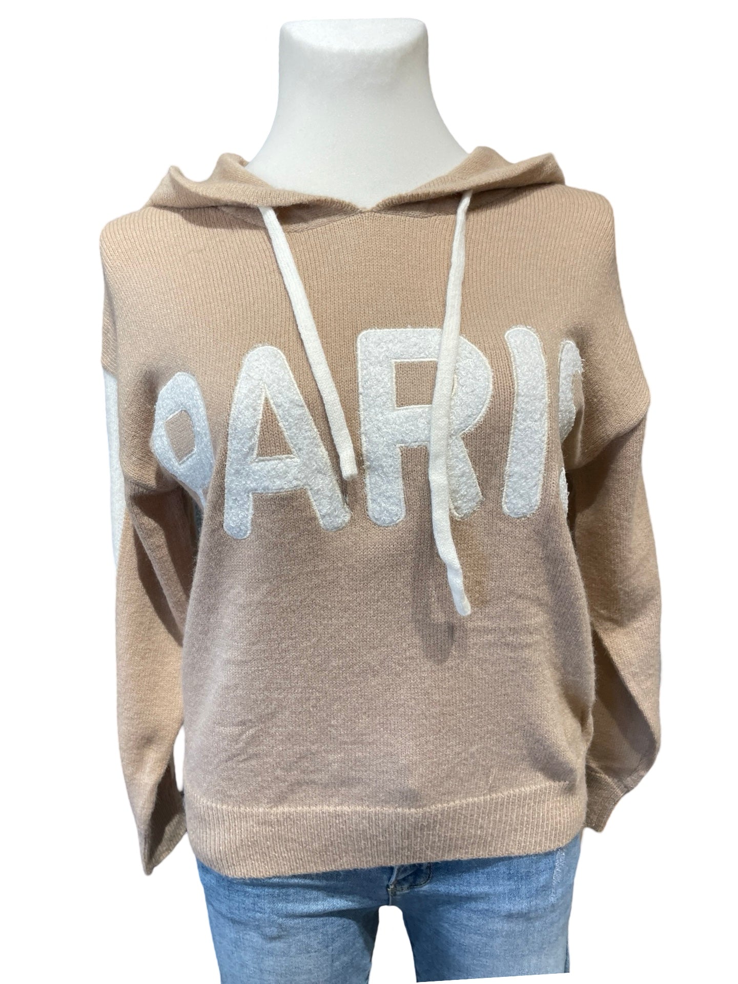 FaS682 Strick Hoody Paris